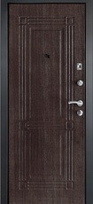 Дверь Дверной континент Лайн Графит  Венге 