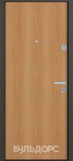 Дверь Бульдорс 12 Античная медь  Миланский орех 