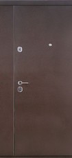 Дверь Бульдорс STEEL 13Д Античная медь