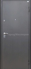Дверь Город мастеров Томь Коричневый металлик  Смоки Soft №105