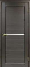 Дверь Optima Porte Сицилия 712 Остекление №12 Мателюкс  Венге FL Экошпон