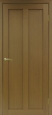 Дверь Optima Porte Турин 521 Орех классик NL Экошпон