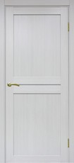 Дверь Optima Porte Турин 520 Ясень серебристый FL Экошпон