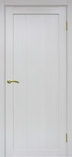 Дверь Optima Porte Турин 501 Ясень серебристый FL Экошпон