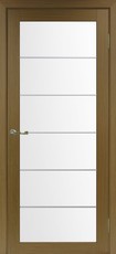Дверь Optima Porte Турин 501АСС Молдинг SC Орех классик Natura line Экошпон