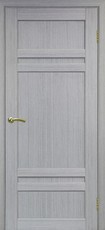 Дверь Optima Porte Турин 422 №11111 Щит МДФ Дуб серый Fine line Экошпон