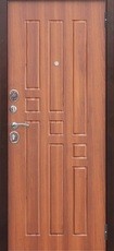 Дверь Цитадель Гарда 8мм внутреннее открывание Античная медь  Рустикальный дуб 