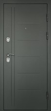 Дверь Дверной континент Сити-С3К Графит  Беленый дуб 