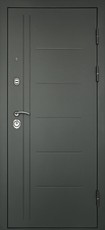 Дверь Дверной континент Сити-Z3К (с зеркалом) Графит  Венге 