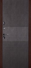 Дверь Дверной континент Термаль Графит  Венге 